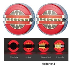 2 x 12v/24v Néon LED Feux