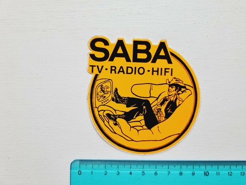 Autocollant adhésif saba - autocollant,
