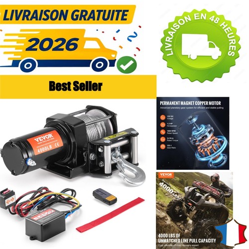 Vevor treuil électrique 12v - Électrique,