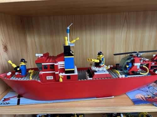 Lot lego pompiers bateau 2 - lot,