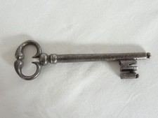 Cllé ancienne cuisse de grenouille - Fer Forgé XVIII - 13,5 cm - Antique key.
