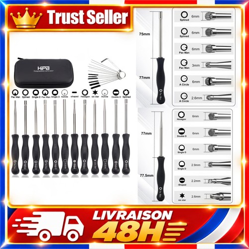 Lot outils réglage - lot, 12
