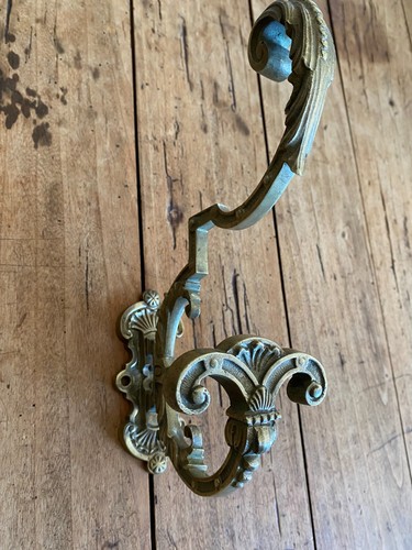 Patère bronze massif porte - bronze,