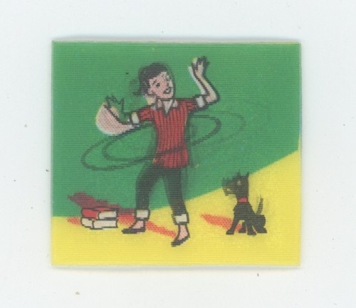 Fille avec hula hoop petit - avec,