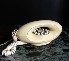 Téléphone Vintage 80's LADY HPF Crème °Oo_oO° Déco Design Space Age °Oo_oO°