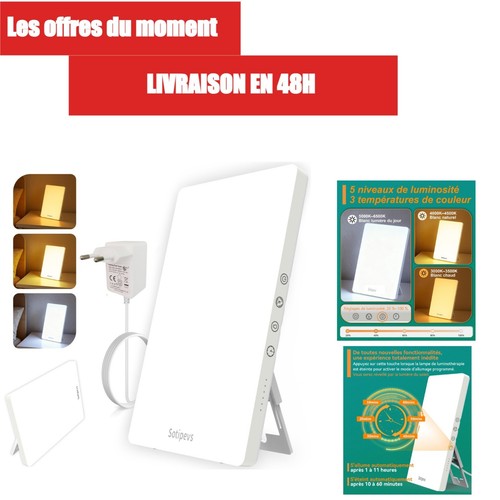 Lampe luminothérapie 15000 - lampe, de