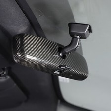 Real Carbon Fiber Interior Rearview Mirror Base Frame Tirm for GR86 Subaru BRZ
