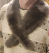 Etole  echarpe col fourrure