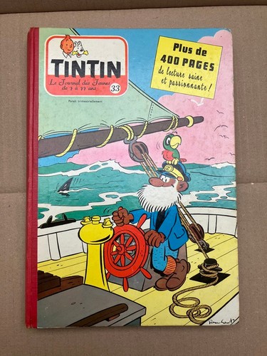 Tintin reliure belge - tintin,