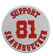 004 Hells Angels Support 81 Patch Patches " Saarbruecken "