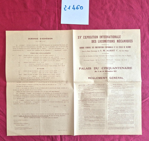 21460 dépliant - /,