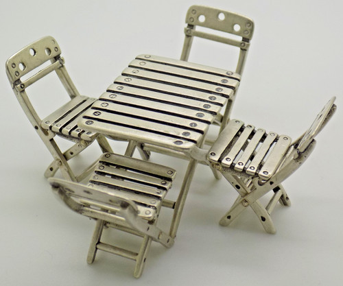 Miniature set folding - of, 4