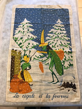 ANCIENNE TENTURE TOILE