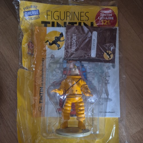Figurine tintin scaphandre - figurine,