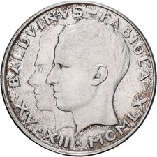 Belgique, Baudouin I, 50