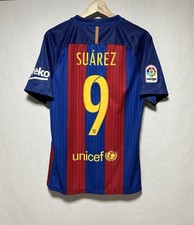 FC Barcelona Luis Suarez 2016/17 Nike Home Football Soccer Jersey Men S