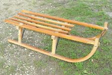 BELLE ANCIENNE LUGE EN BOIS