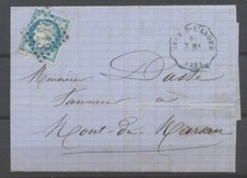 1873 Lettre N°60 Obl