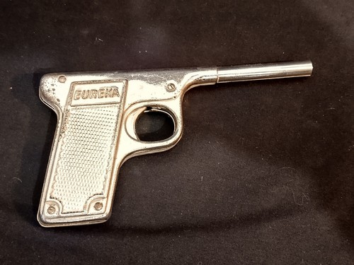 Ancien jouet pistolet - jouet, eureka