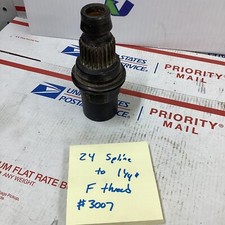 24 Spline to 1-1/4" Male Thread Core Bit Adapter Fits Hilti ED4U #3007