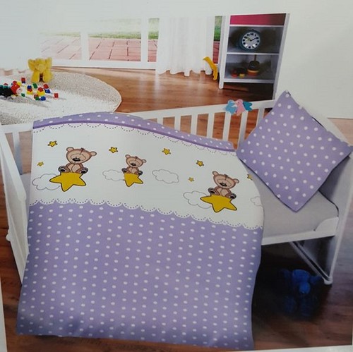 Linge lit bébé ours - lit,