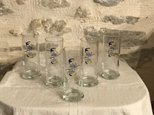 Série de 5 verres publicitaires à cocktail, MARTINI Blanc