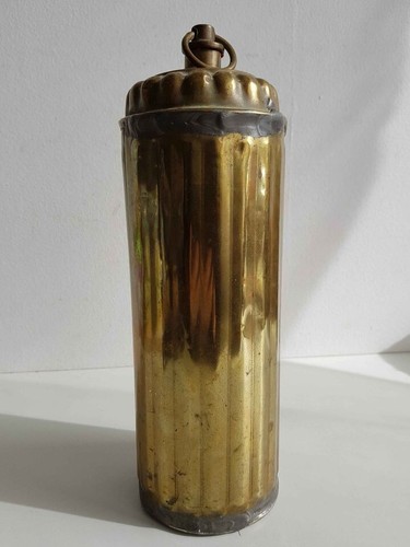 Ancienne bouillotte lit en - ancienne,