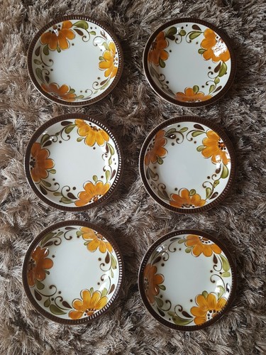 Belles assiettes creuses - 6,
