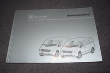 Operating Instructions Manual Mercedes Vito W 638 Mint/Unused