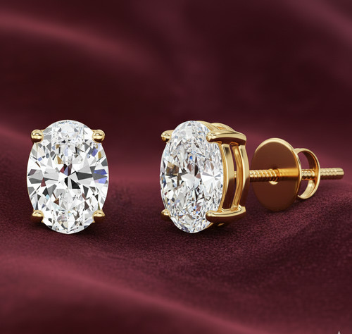 Boucles oreilles diamant - boucles, d'oreilles