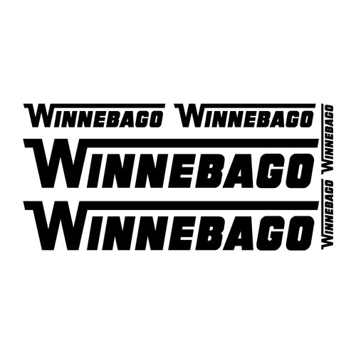 Winnebago camper decal - camper, rv
