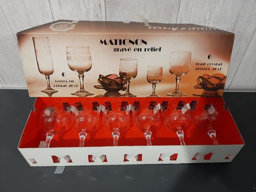 Boîte verres à - 6,