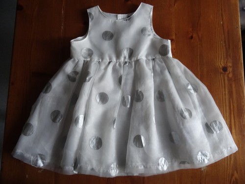 Robe fille sans manche - , blanche