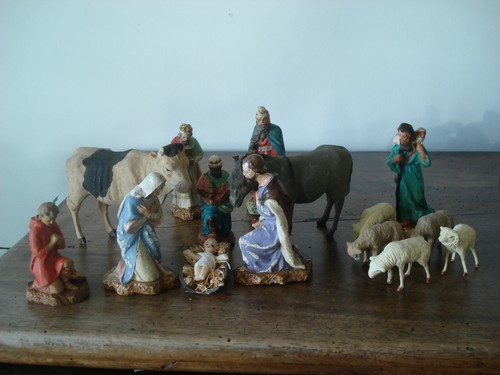 Lot santons anciens - de,