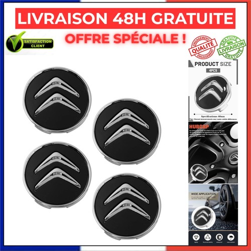 Enjoliveurs noirs lot de - mm,