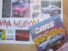 Ford Escort Mk.1 & Mk.2 road race rally car Reports, Mexico Mk.1 & Series X etc.