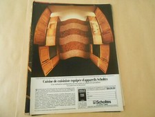 1981 Advertising Scholtés Equipped Cook Kitchen