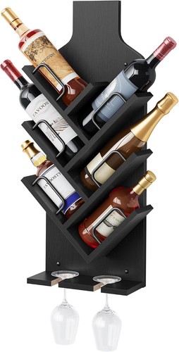 Wine rack wall mounted - 6,
