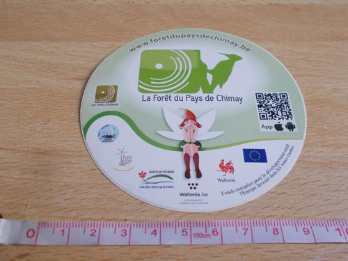 Autocollant forêt pays - autocollant, du