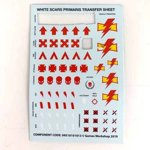 White scar primaris - x1,