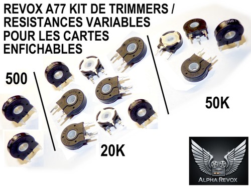 Kit trimmers résistances - kit, de