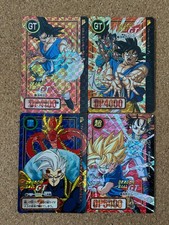 Dragon Ball carddass 90s Foil Holo anime card 4set