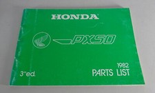 Parts catalogue / spare parts list / parts list Honda PX 50 booth 1982