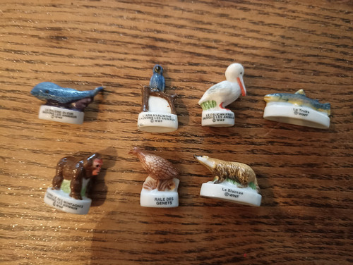 Fève wwf baleine bleu ara - wwf,