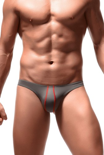 Hommes string soie glacée - string,