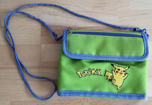 Pochette pokémon verte game - pokémon,