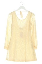 PAPRIKA Robe en dentelle Dames Robe T EU 38 jaune primevère style décontracté