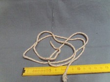 Antique cotton wick Ø 3 mm for gasoline lighter 80 cm and needle (CL61)
