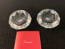 Pair of Baccarat Crystal Salt Shakers