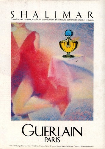 Publicité papier parfum - papier,